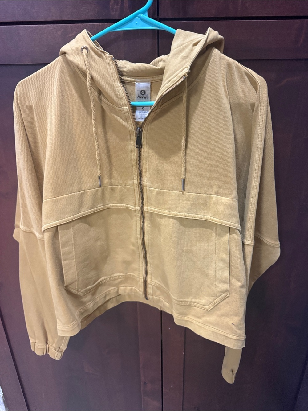 Mono B Hooded Zip Jacket